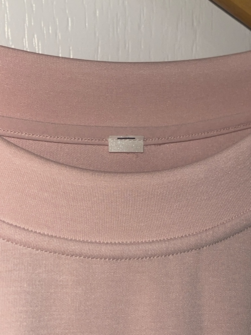 Lululemon Softstreme Perfectly Oversized Cropped Crew Twilight Rose Sz 6 Medium - Picture 4 of 8